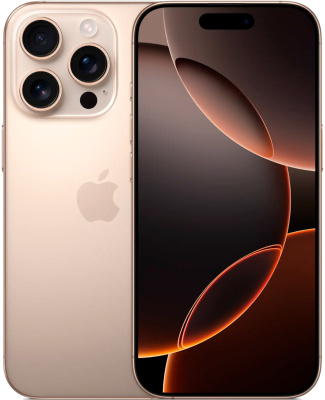 iPhone 16 Pro Новый ESim Desert Titanium 128gb