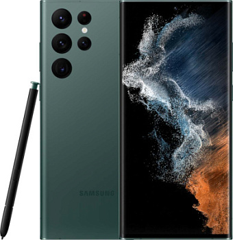 Samsung Galaxy S22 Ultra  Зеленый 256gb б/у